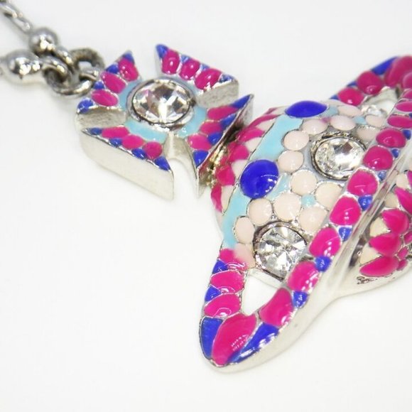 Vivienne Westwood Gabriella Bas Relief Pendant Necklace - Picture 9 of 16